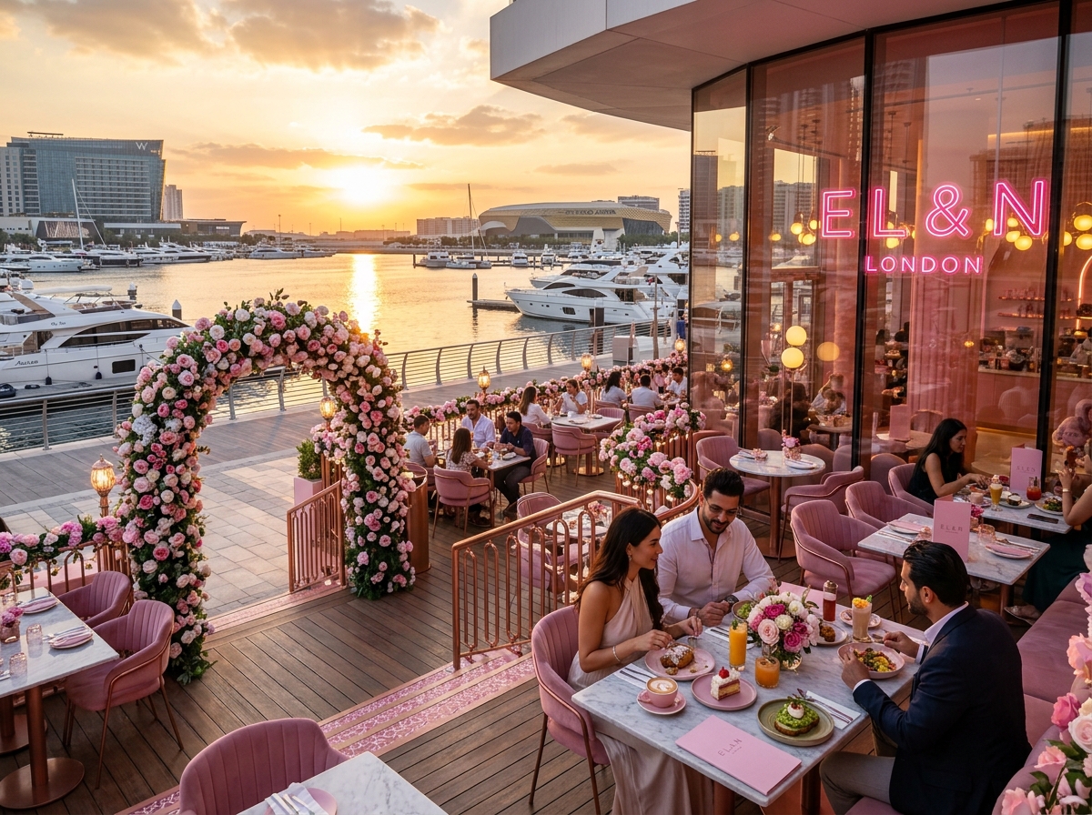 EL&N Yas Bay waterfront terrace